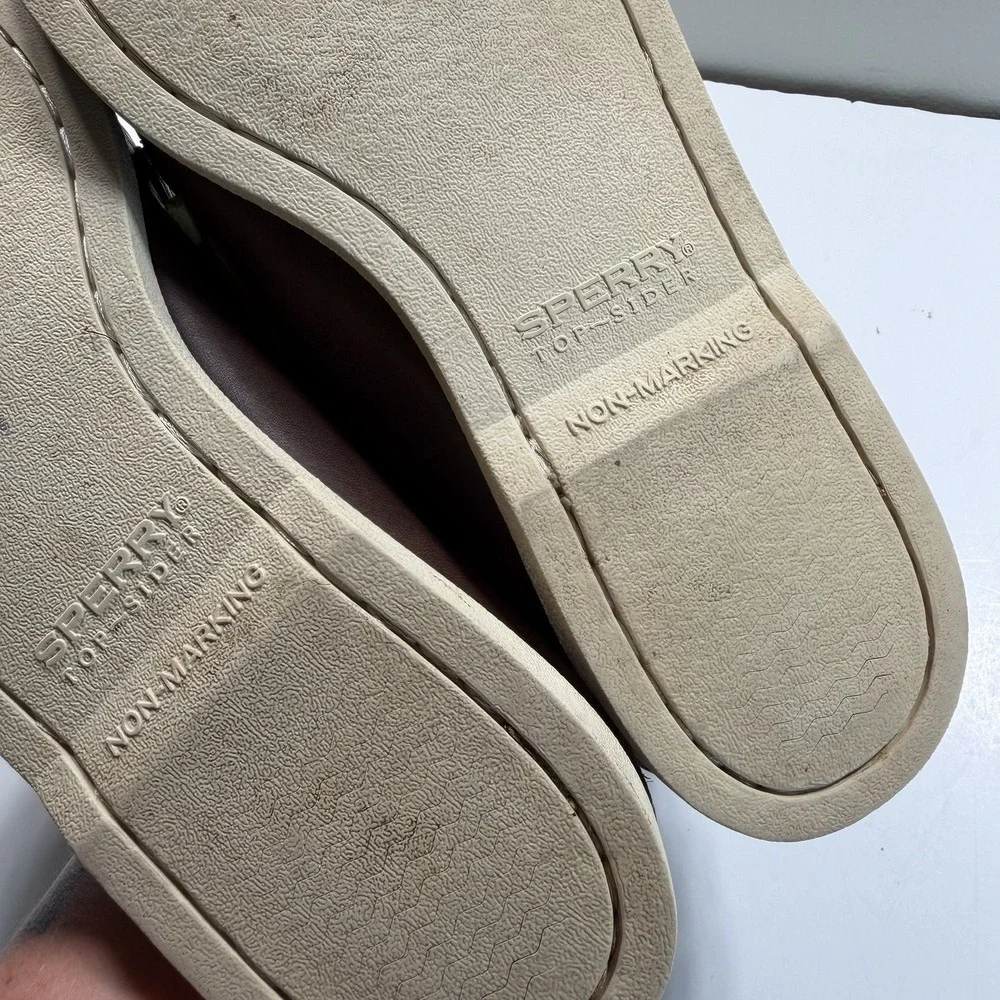 Sperry Men's Leather Boat Shoes Loafers 8.5 Brown